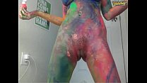 Teen Cam Body Paint
