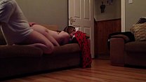 Enjoying sex with GF on the sofa