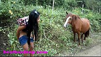 (HEATHERDEEP.COM) Heather Deep 4 wheeling on scary fast quad and Peeing next to in the jungle youtube version