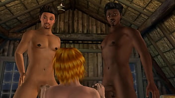 3D-гей-секс-анимация: кто в доме хозяин? (французская версия)