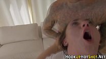 Creampied amateur drilled