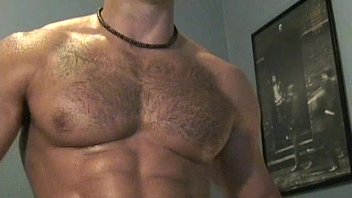 hairy chested Muscle God needs worship