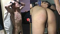 Мальчик-раб с большим членом, воск и отшлепать