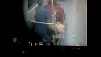 couple having sex on a train.FLV