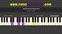 Kuch-Kuch-Hota-Hai-Easy-PIANO-TUTORIAL-Stanza-Both-Hands-Slow -
