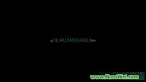 Nru Slippery Massage And Nuru Gel Sex Video 11