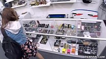 Student Banged in my pawn shop! - XXX Pawn
