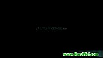 Nuru Massage With Big Tit Asian And Nasty Fuck On Air Matress 06