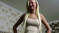 18yr young neighbor's daughter gives a hot handjob in POV