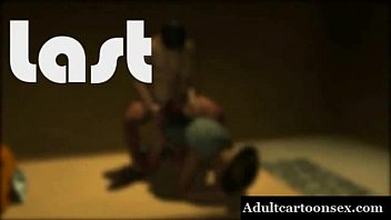 Blindfolded 3D cartoon hunk sucks cock and gets fucked in the ass