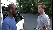 Blacks On Boys - Gay Hardcore Interracial Fuck Video 29