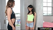 Heiße Sexszene zwischen Teen Lesben Girls (Veronica Rodriguez & Ally Tate) mov-30