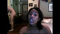 Interracial Webcam Couple - 4