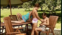 Girls play with sex-aids