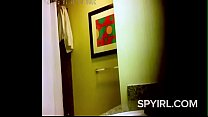 Hotel hottie expuesto clip de cámara oculta