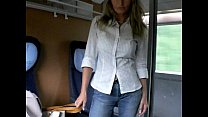 Sexo oral en un tren