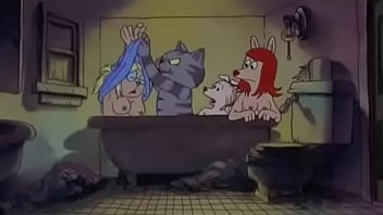 Fritz el gato (1972): Orgía en la bañera (Parte 1)
