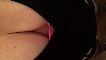 Playing with my tits and clit - DickGirls.xyz