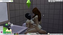 Los Sims 4 - DuPorn - Mariana dándole al malo