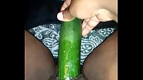 hot hot Cucumber Masturbation