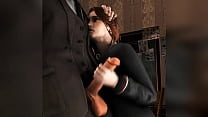 Hermione Granger se masturba la polla de Draco Malfoy / porno de Harry Potter - porn-chat.space