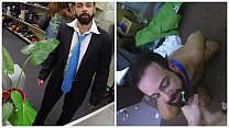 Гей-пешка - этому парню не повезло, его только что уволили, и ему срочно нужны деньги