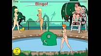 Tentakel Monster belästigt Frauen am Pool - Full 1