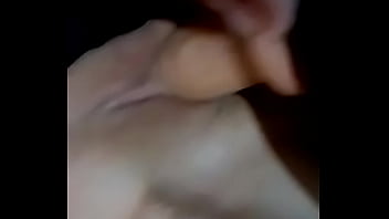 girlfriend cumming on cock
