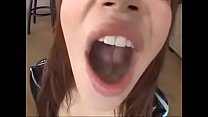 Sexy wife faith leon prende sperma in bocca