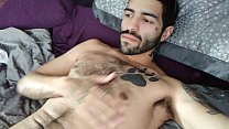 Hot Tattooed Darius Andino Solo Masturbation