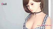 145cm (4ft9in)  real life size cheap silicone love doll-Diana