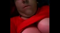 Disabled shows me her tits