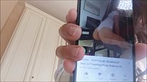 извращенец пасынок! должен наказать тебя, потому что у тебя есть привычка шпионить за мной, пока я голый. Я сяду на твой пенис и на твое лицо и заставлю вонять