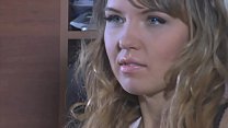 Хорошенькая рабыня все равно хочет удовлетворить своего хозяина.