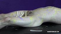 will BadBoyBondage - Boy writhes while dried wax is scraped off him with spatula