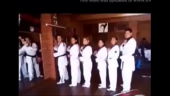 Teachers of Tbek do Mexico Taekwondo Leonel Mejía Alberto Morales Guadalupe Mena