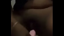 Big dildo orgasm by sexy lady