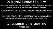 Dirtygardengirl 2019年11月ニュース：巨大な脱出、フィストファックの挿入
