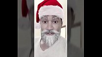 Санта-Клаус возбужден как ебля для сырого праздничного секса