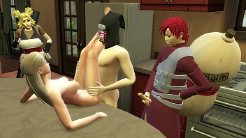 Gaara Fucks Her Temari In the Kitchen Family Sex Naruto Hentai