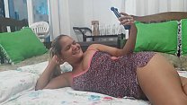 Paty Bumbum makes a video call inviting Pretinho Facao to the Paty 2020 carnival !!!
