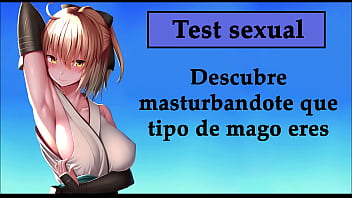 Sex test - What kind of magician would you be? - JOI in Spanish.