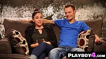 Perverted couple enjoyed hardcore sex in the weird show
