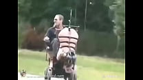 Erielton usuario de silla de ruedas aprovechándose de la rubia casada mientras el cornudo bahiano lo filma todo