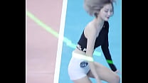 公众号【喵污】韩国超火啦啦队女神性感身材活力热舞1