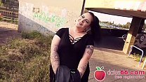 БОЛЬШАЯ НЕМЕЦКАЯ девушка AnastasiaXXX получает член какого-то незнакомца в ее Пизду прямо рядом с автобаном! (АНГЛИЙСКИЙ) Dates66.com