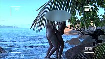 voyeur espião casal nu fazendo sexo na praia pública - projectfundiary
