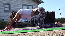 Sexy Yogahosen Workout