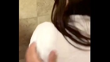 公然セックス!!メキシコのスクールガールがCDMXのショッピングセンターのメンズバスルームで犯された