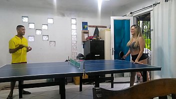 Nymphet fadamel fucks hot on the ping pong table Recording recording